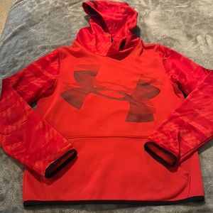 Host Pick 🎉 Under armour red hoodie size YMD